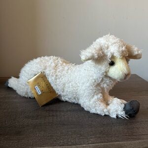Portraits of Nature Hansa White Plush Lamb